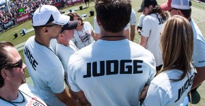 Watching, judging, judging some more.